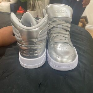 Adidas Kids Silver Sneakers